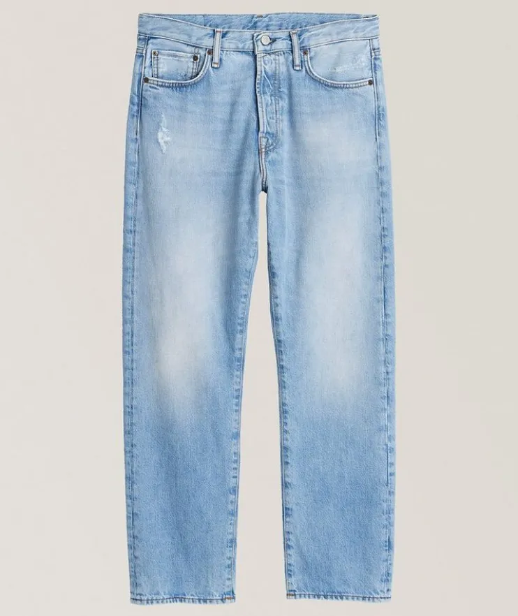 1996 Distressed Straight Jeans