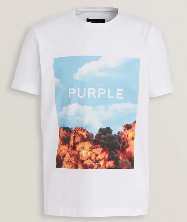 Above & Below Graphic Print T-Shirt