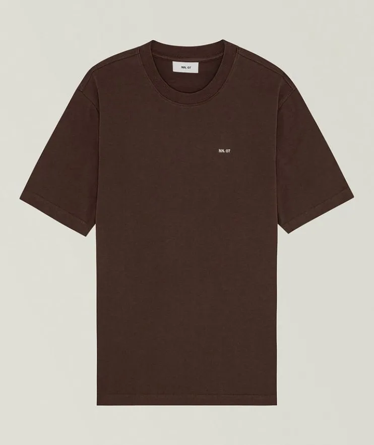 Adam Pima Cotton Logo T-Shirt