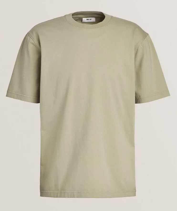 Adam Pima Cotton Logo T-Shirt