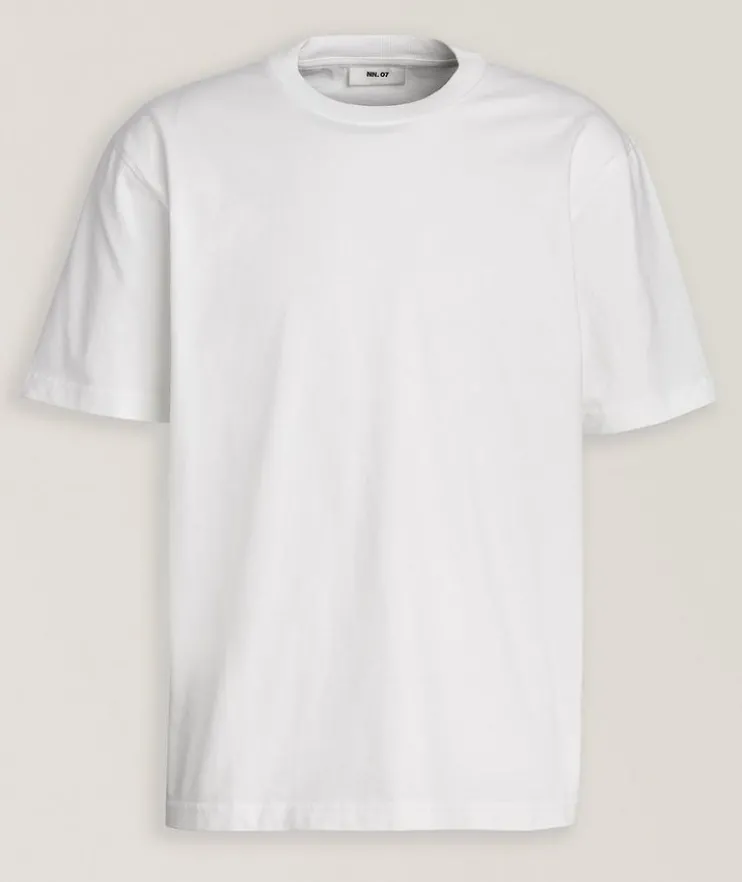 Adam Pima Cotton Logo T-Shirt