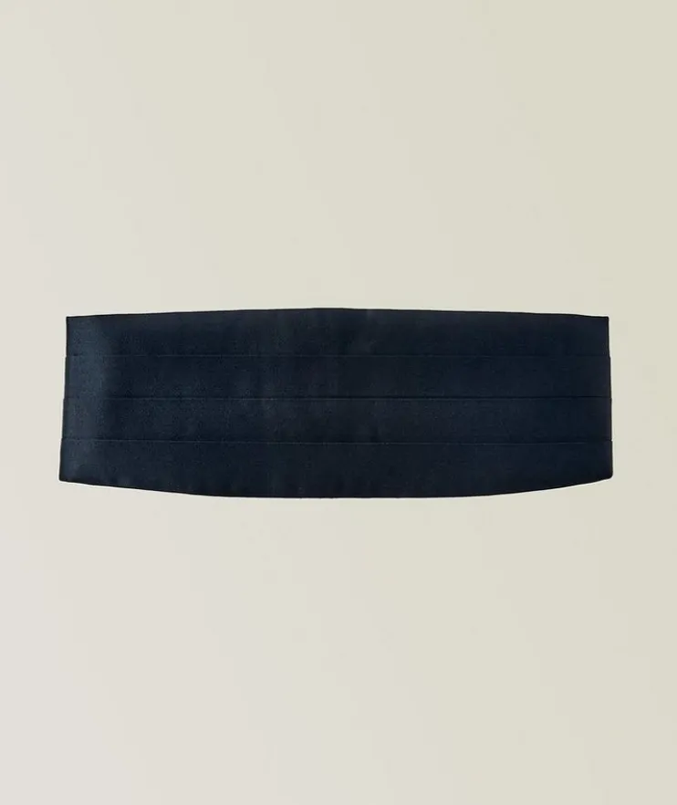 Adjustable Silk Cummerbund