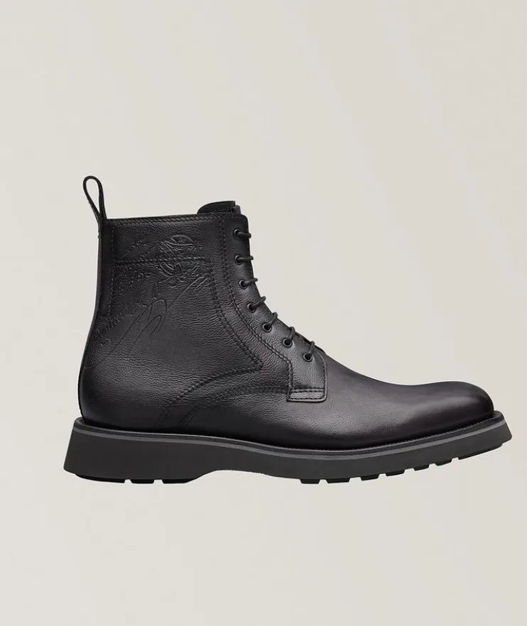 Alessio Scritto Leather Boots