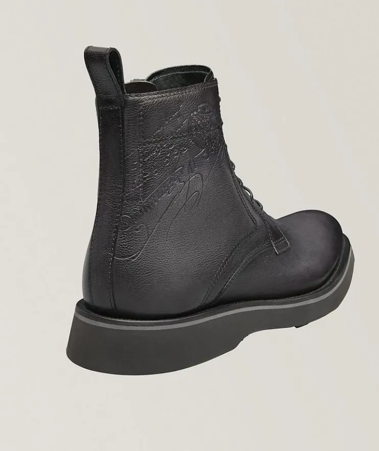 Alessio Scritto Leather Boots