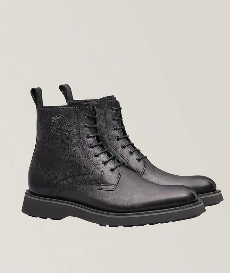 Alessio Scritto Leather Boots