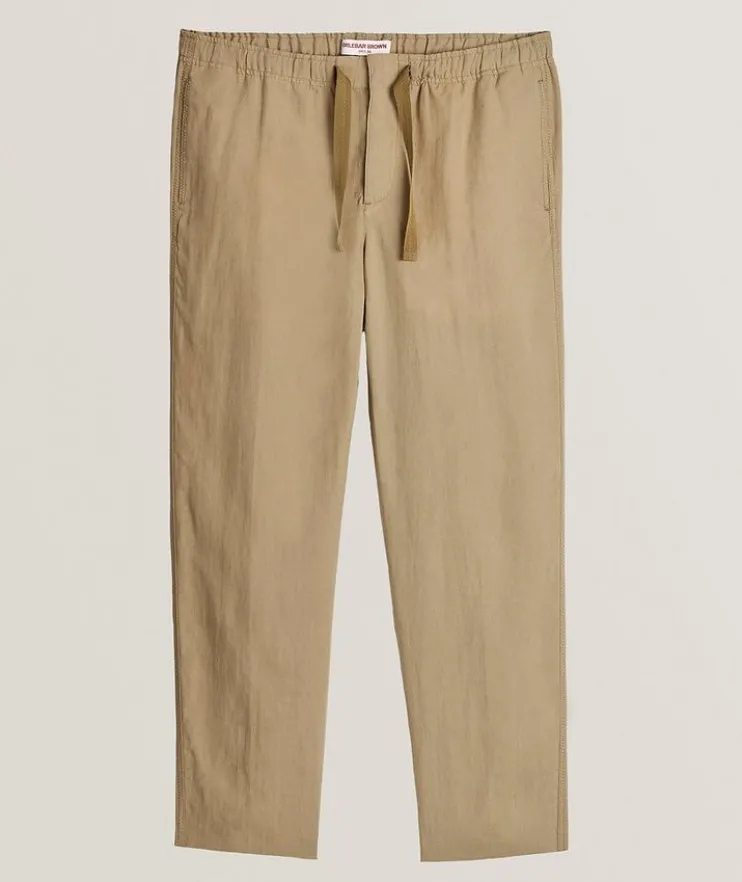 Alex Linen Tapered Pants