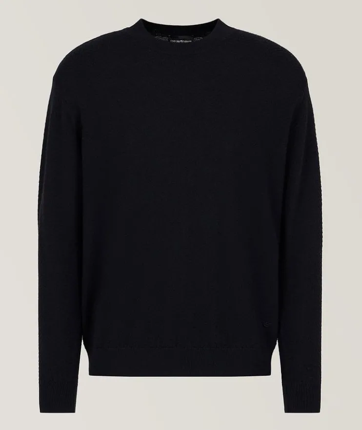 All-Over Jacquard Stripe Sweater