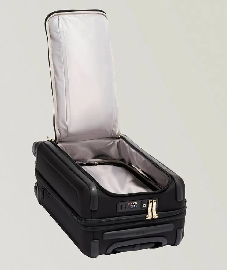 Alpha International Dual Access 4-Wheeled Carry-On