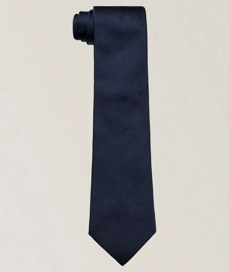 Alternate Woven Silk Tie