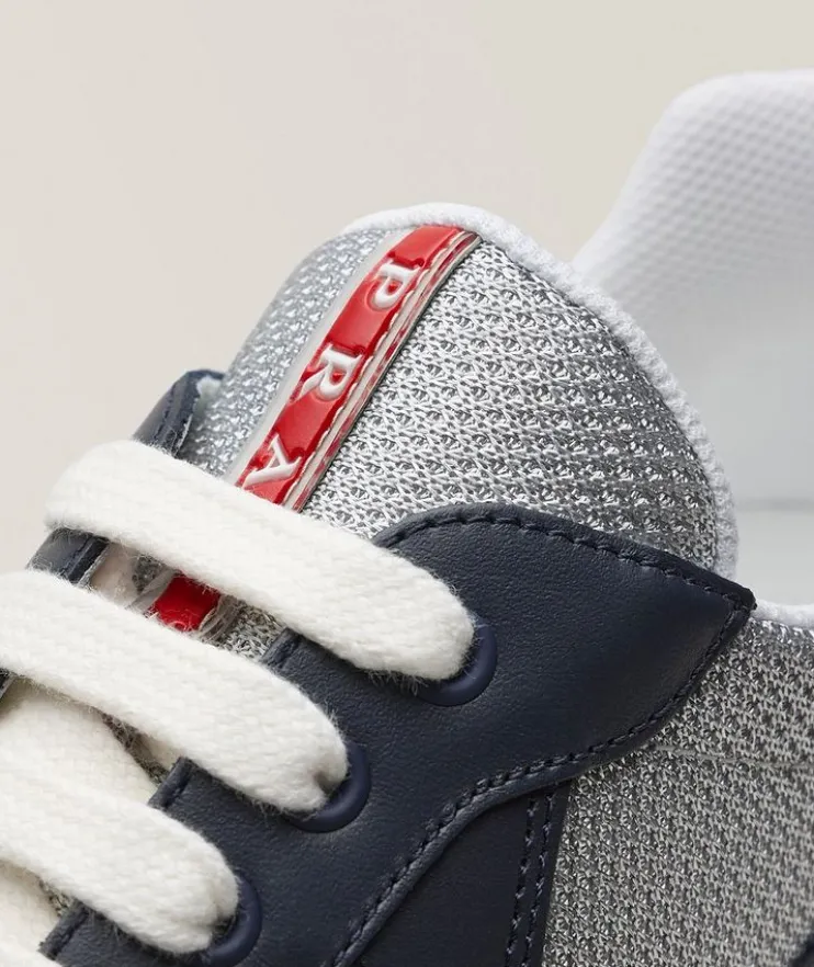 America's Cup Leather & Mesh Sneakers