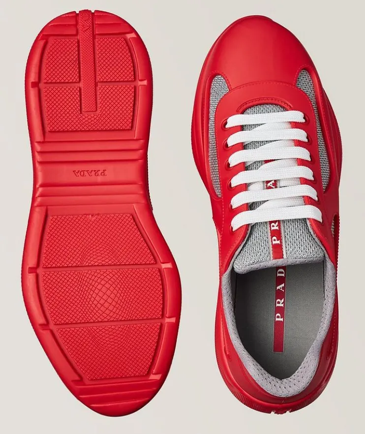 America's Cup Mixed Media Sneakers