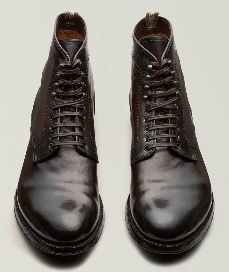 Anatomia 013 Leather Ankle Boots