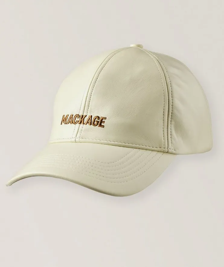 Anderson Leather Logo Cap