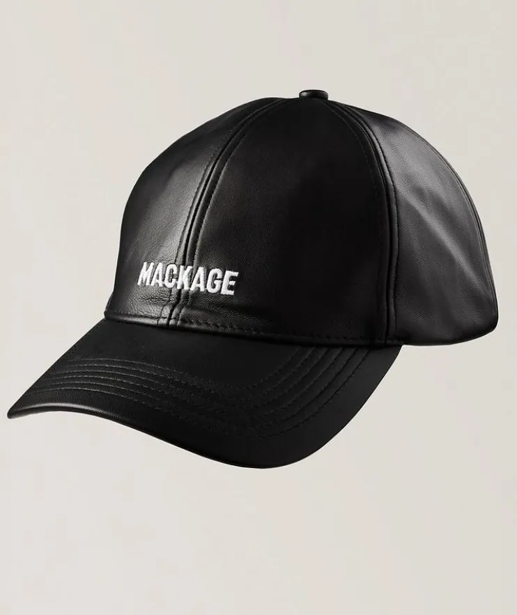 Anderson Leather Logo Cap