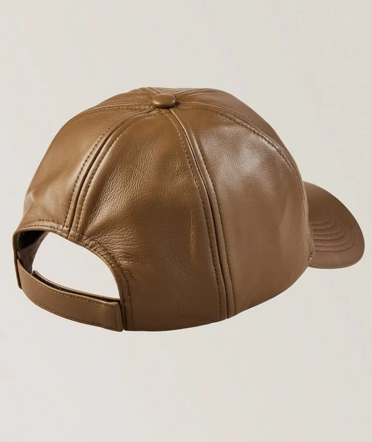Anderson Leather Logo Cap