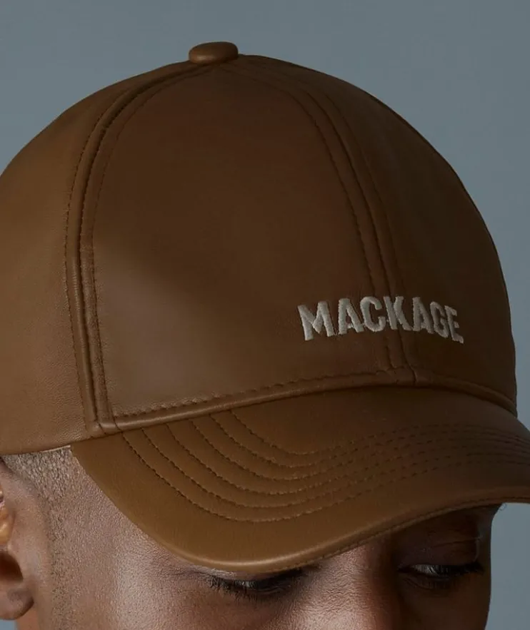 Anderson Leather Logo Cap