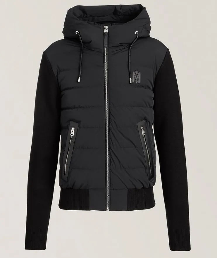 Andrew Hybrid Down Hooded Jacket