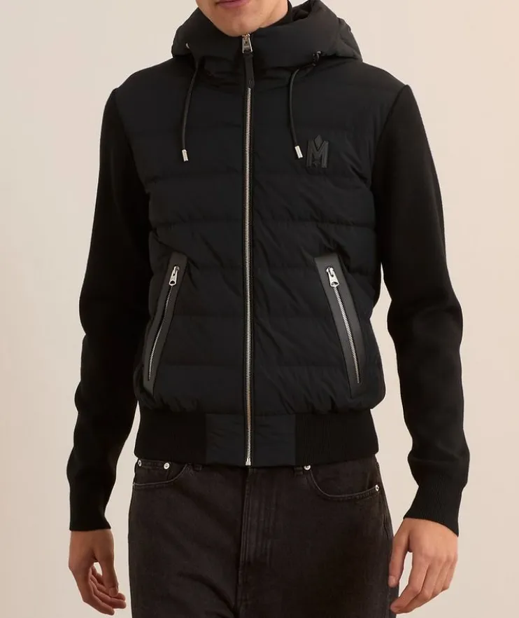Andrew Hybrid Down Hooded Jacket