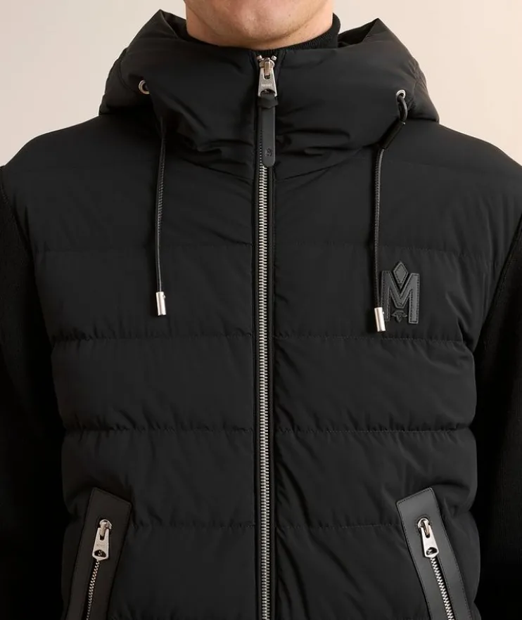 Andrew Hybrid Down Hooded Jacket