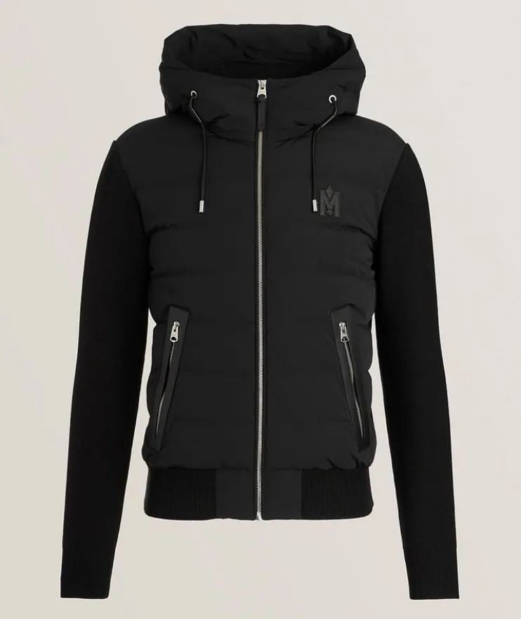 Andrew Hybrid Down Hooded Jacket
