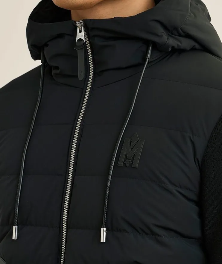 Andrew Hybrid Down Hooded Jacket
