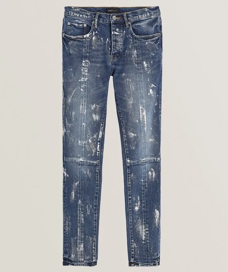 Angel Foil Skinny Jeans