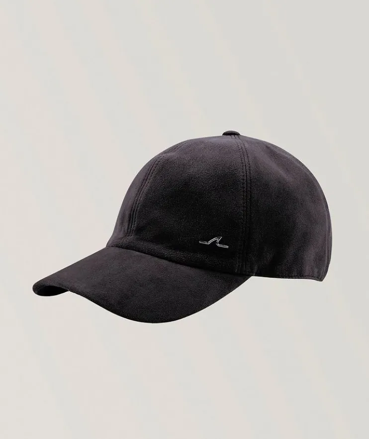 Aqualeather Suede Baseball Cap