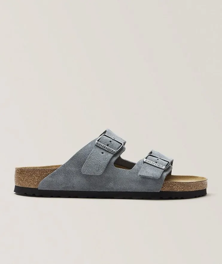 Arizona Soft Footbed Suede Leather Sandals