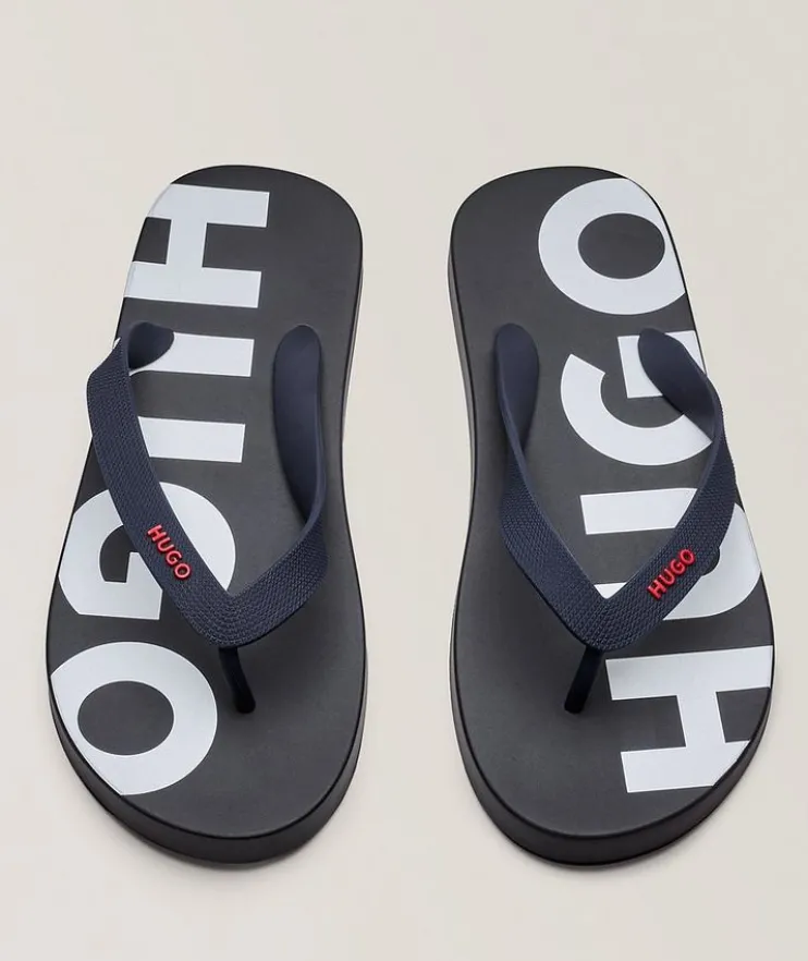Arvel Logo Flip Flop Sandals