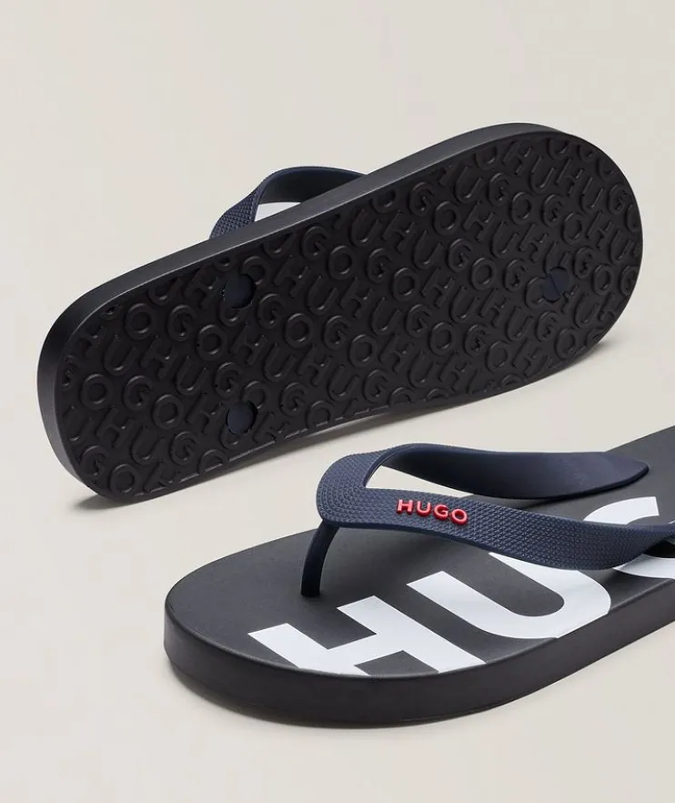Arvel Logo Flip Flop Sandals