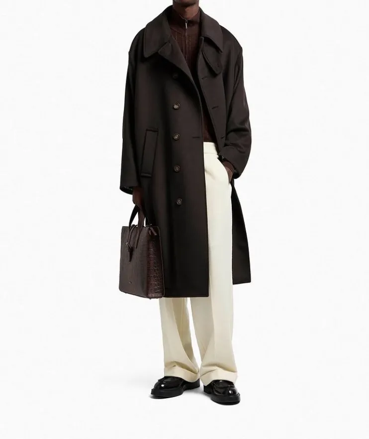 ASV Check Knit Quarter-Zip Sweater