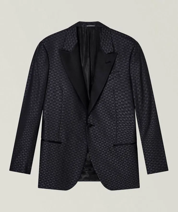 ASV G-Line Geometric Jacquard Sport Jacket