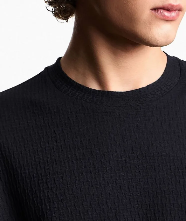 ASV Jacquard Geometric Jersey T-Shirt