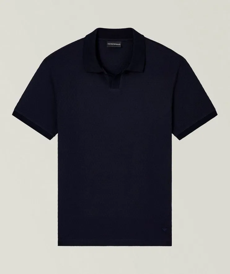 ASV Jacquard Johnny Collar Polo