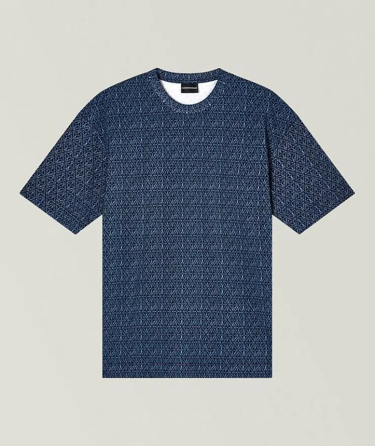 ASV Jersey Majolica-Effect T-Shirt