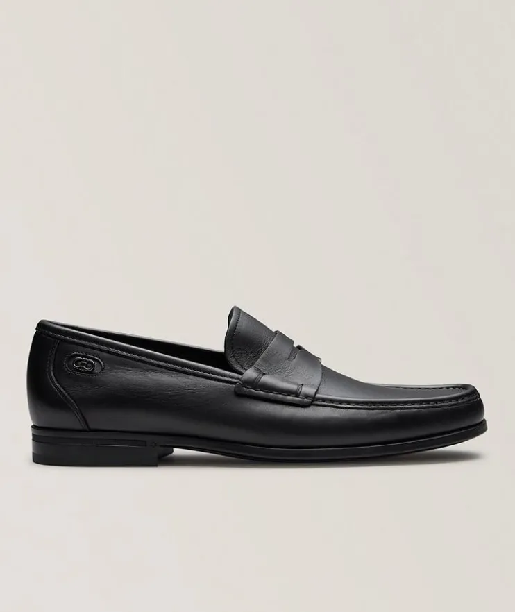 Athen Leather Penny Loafers