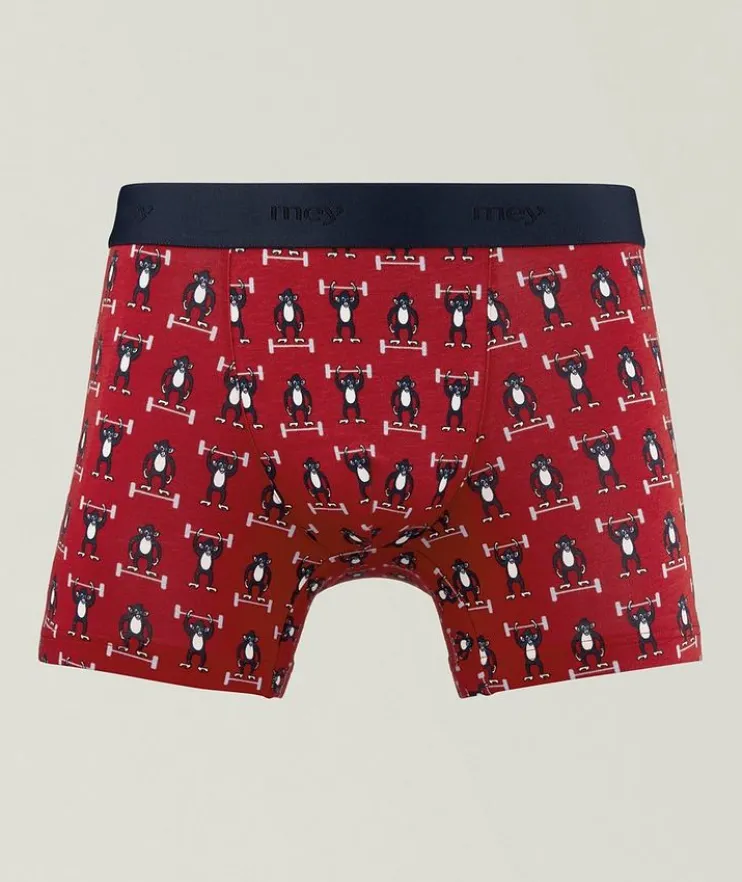 Athletic Monkey Trunk-Shorty Boxer Briefs
