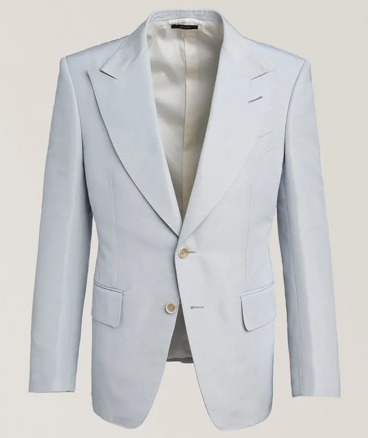 Atticus Corded Silk Cocktail Jacket