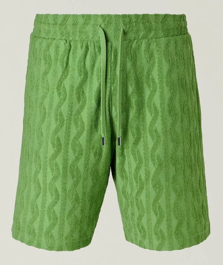 Augusto Terry Jacquard Shorts