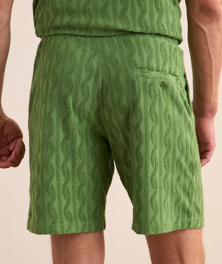 Augusto Terry Jacquard Shorts