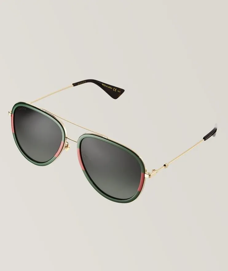 Aviator Frame Sunglasses