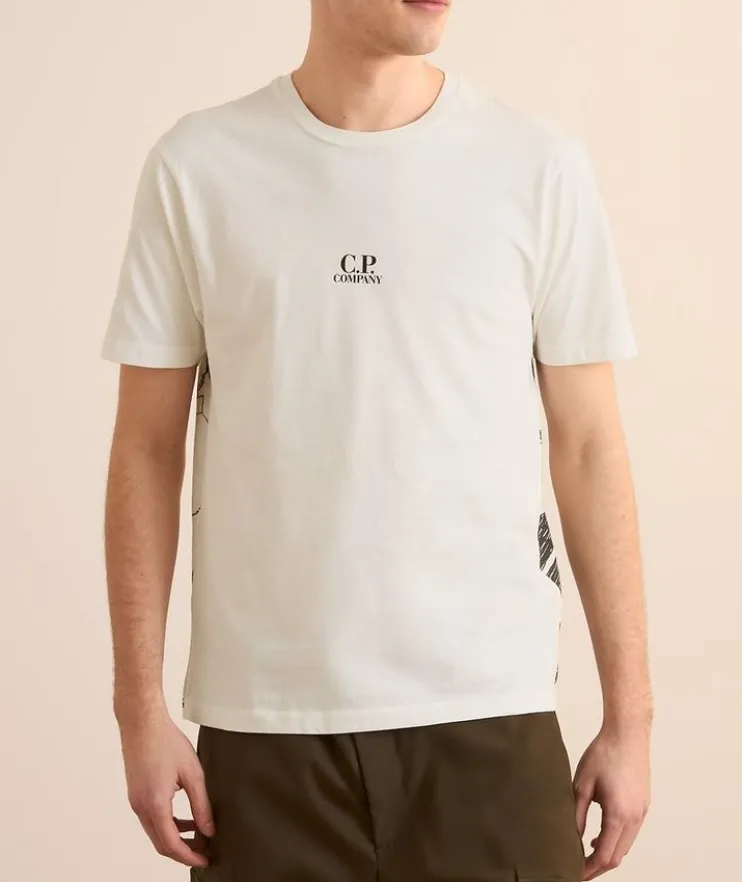 Back Graphic Print Cotton T-Shirt