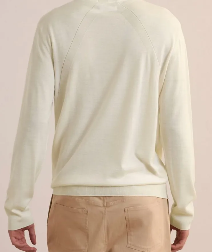 Back Seam Wool Sweater