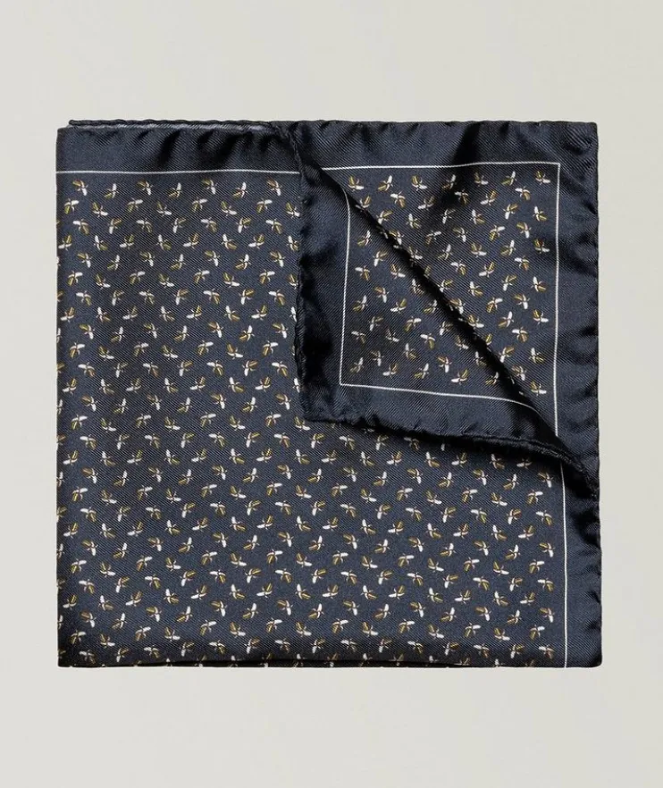Banana Silk Pocket Square