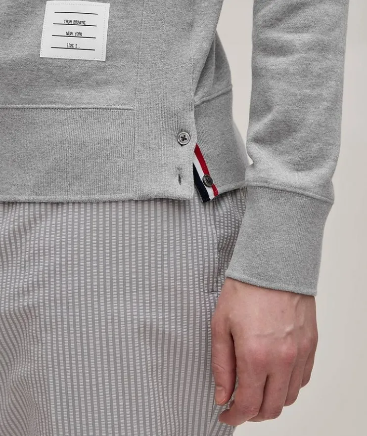 4-Bar Cotton Sweatshirt