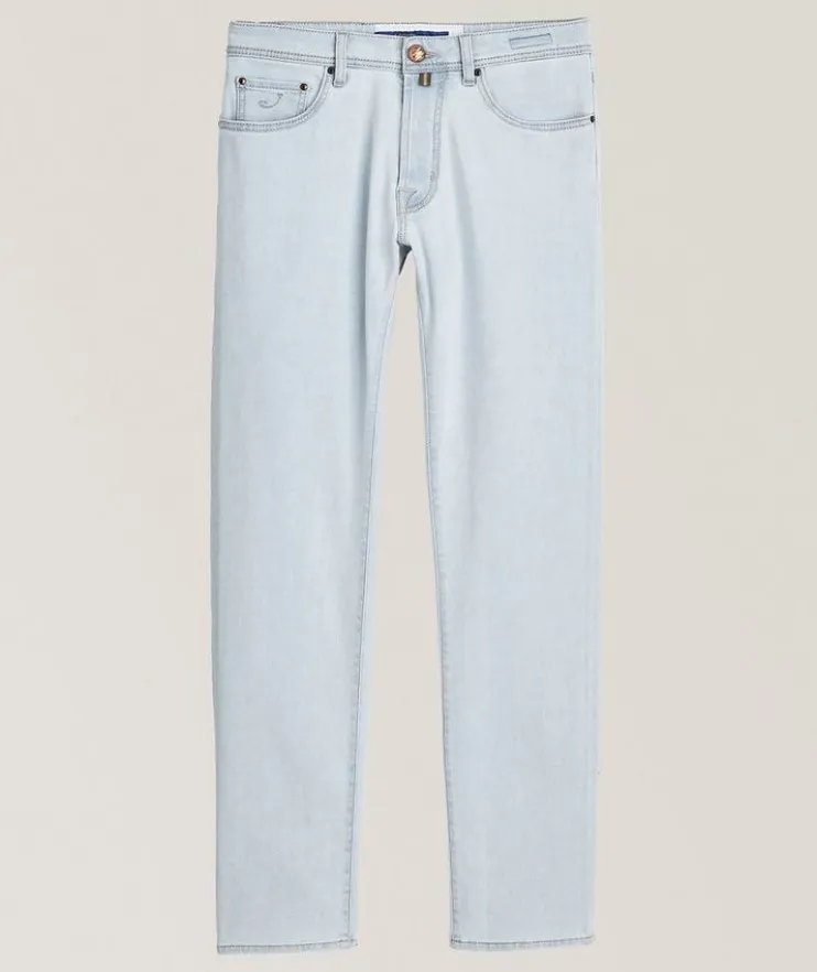 Bard Stretch-Cotton-Tencel Slim-Fit Jeans