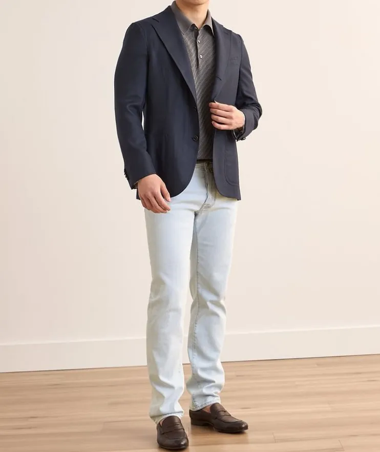 Bard Stretch-Cotton-Tencel Slim-Fit Jeans