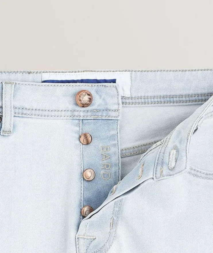 Bard Stretch-Cotton-Tencel Slim-Fit Jeans