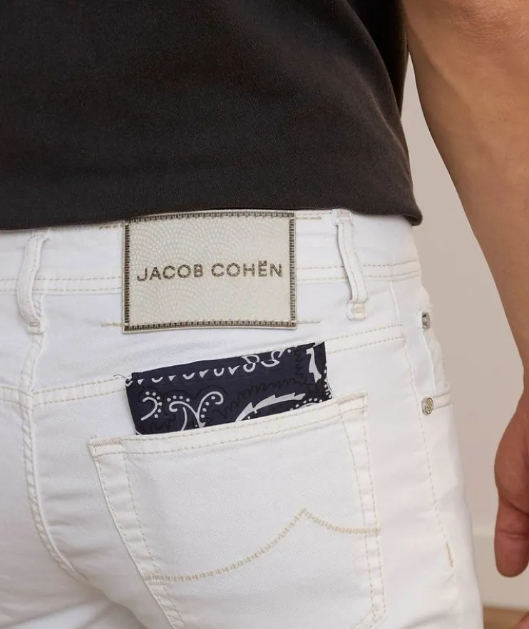 Bard Tile Patch Slim-Fit Jeans