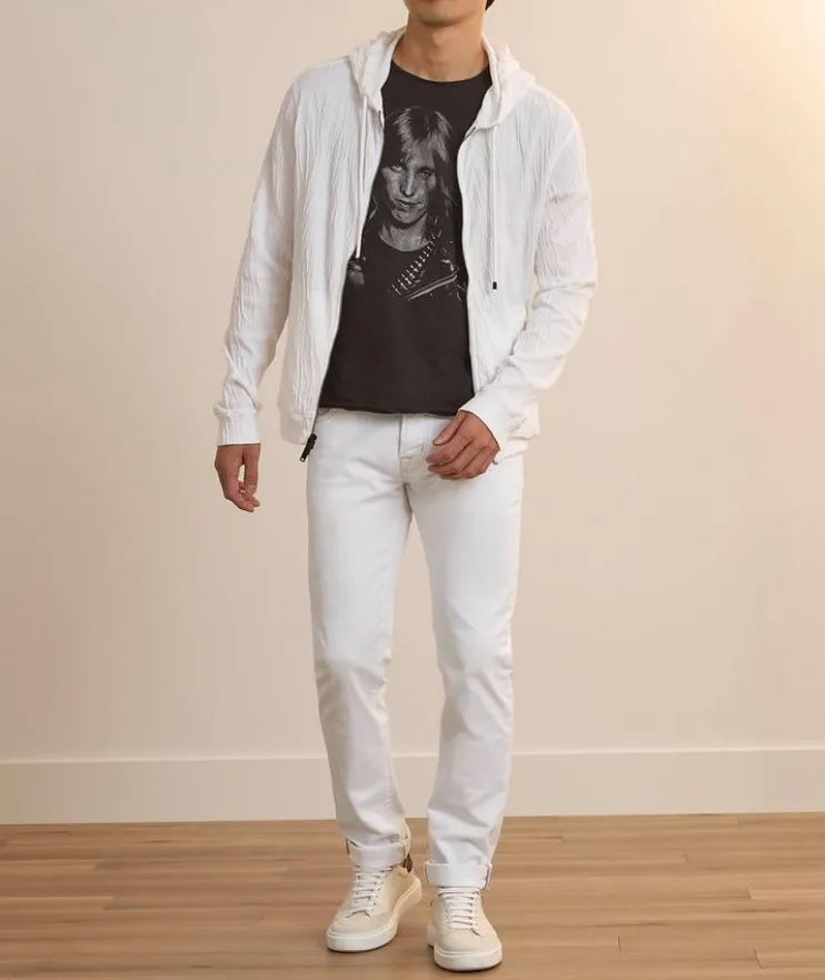 Bard Tile Patch Slim-Fit Jeans